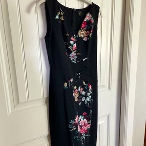 Floral office dress